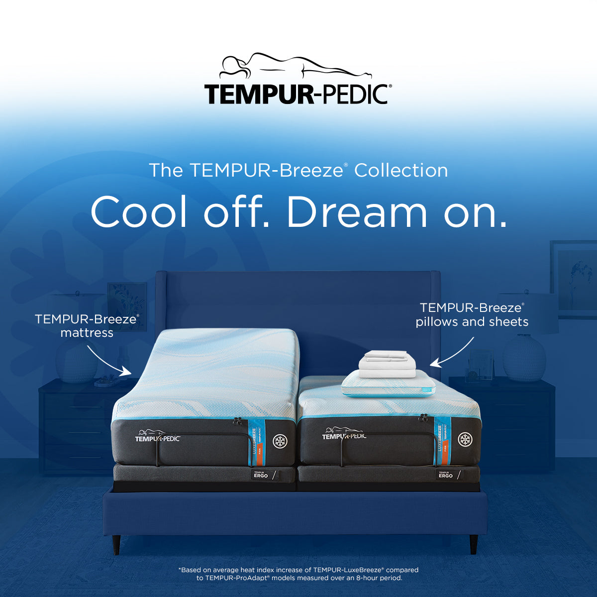 Explore The TEMPUR-Breeze Collection