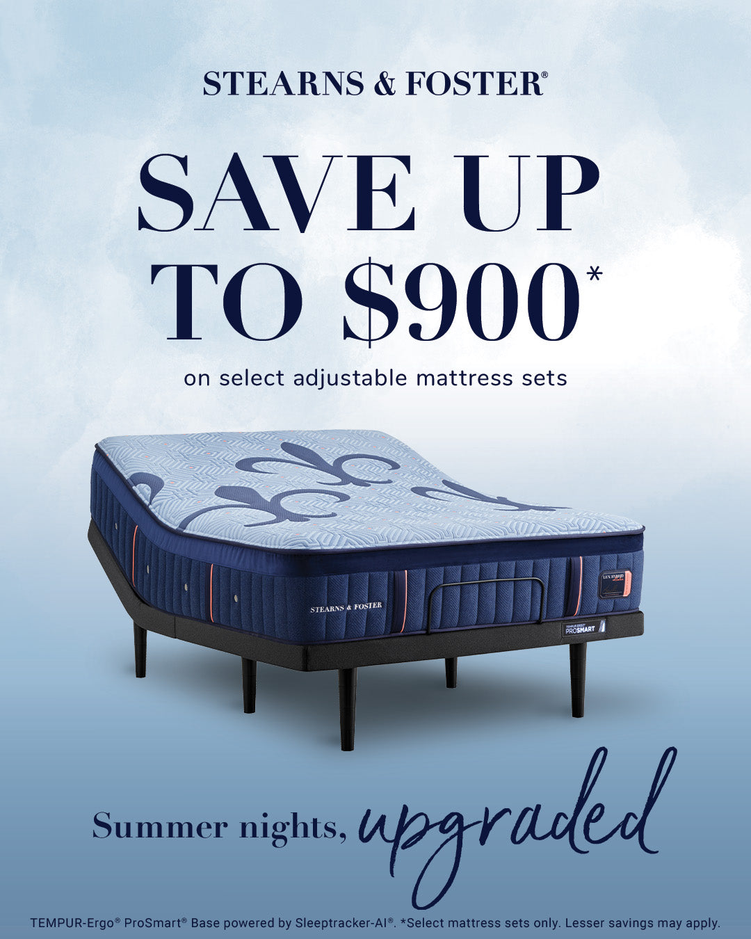 Save On Stearns & Foster Mattresses