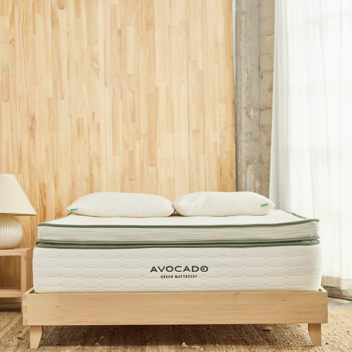 Avocado Green Ultra Plush Box Top Mattress