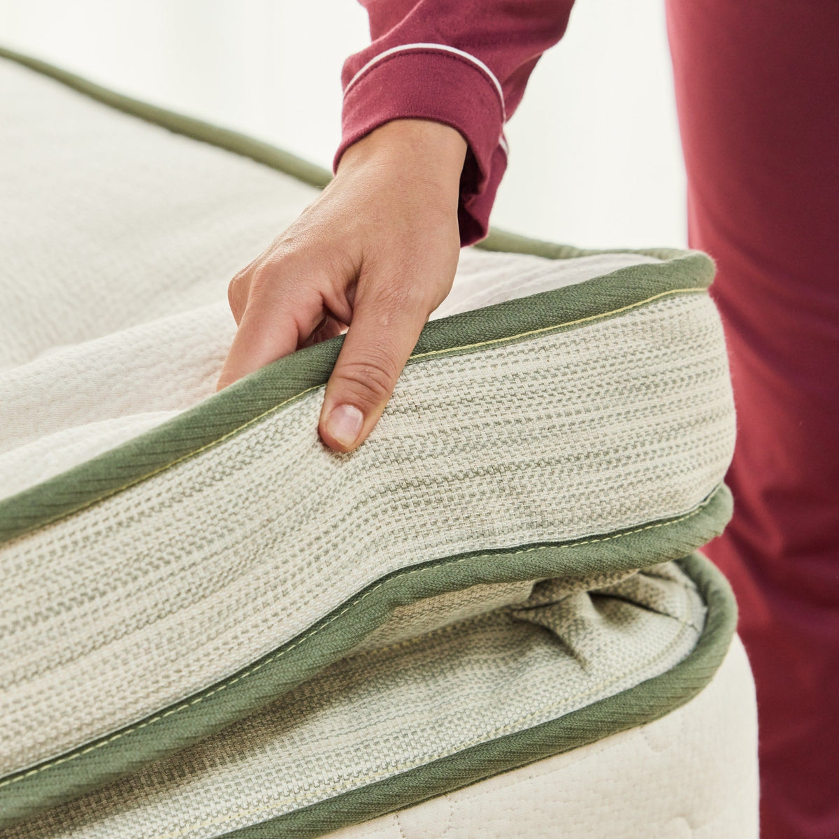 Avocado Green Ultra Plush Box Top Mattress