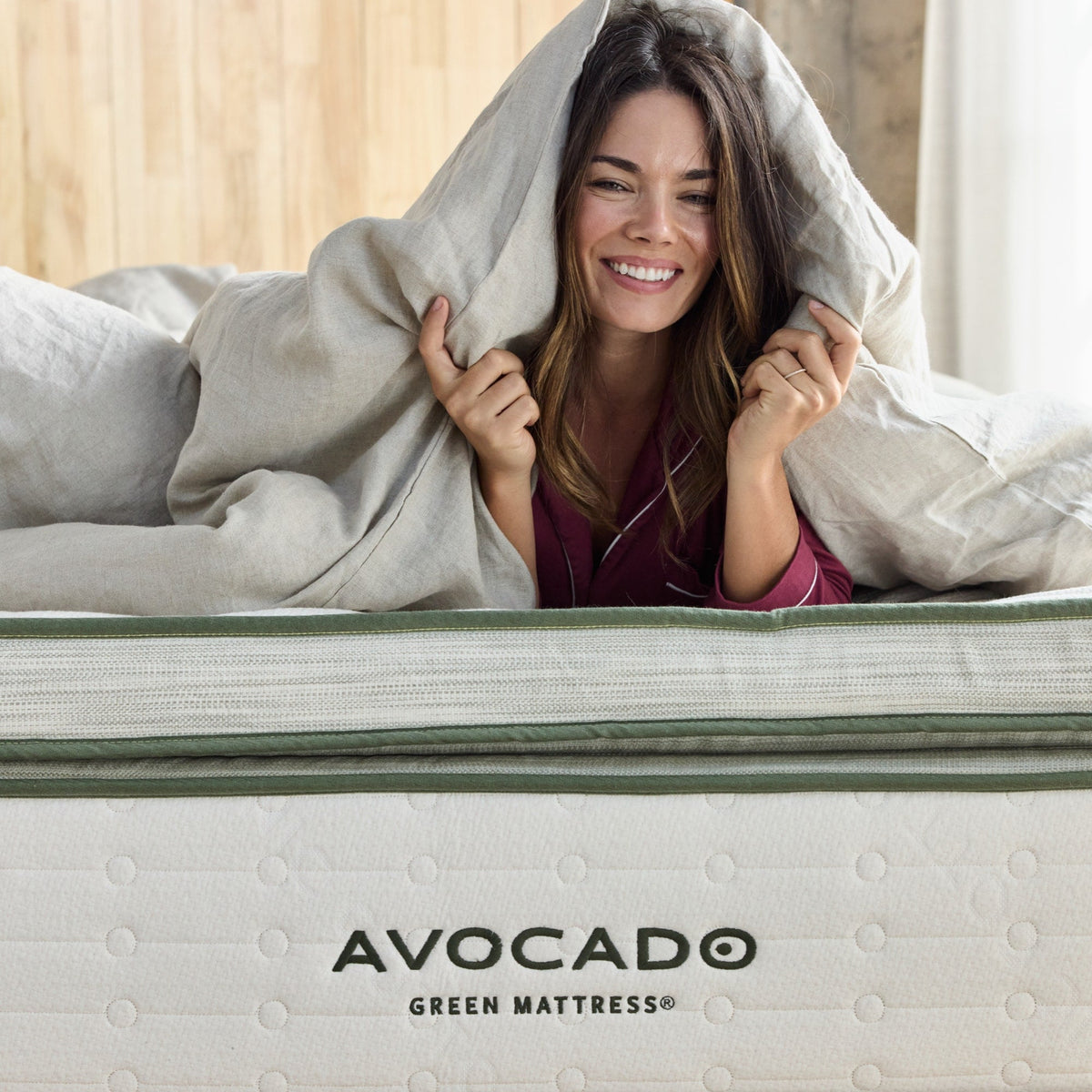 Avocado Green Ultra Plush Box Top Mattress