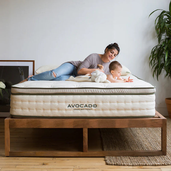 Avocado Green Euro Pillow Top
