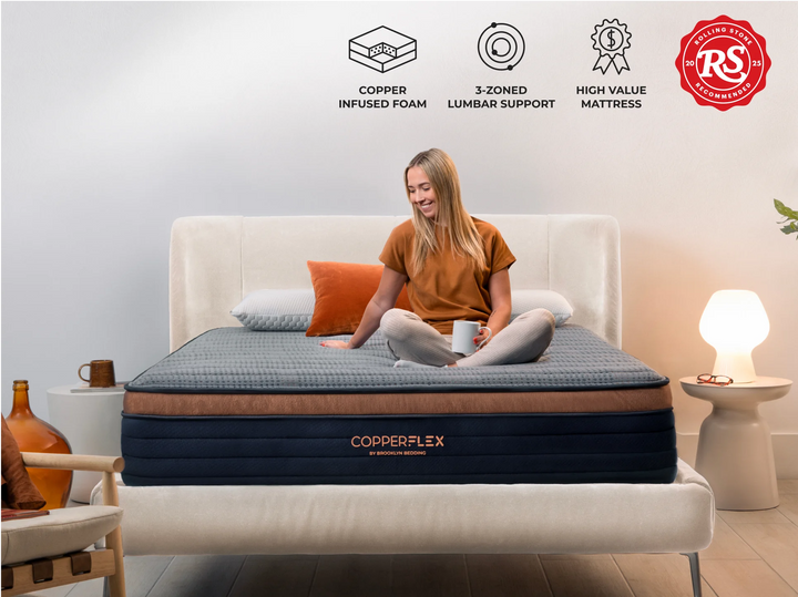 Copper Flex 12" Memory Foam