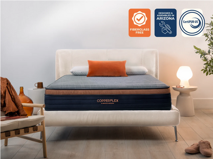 Copper Flex 12" Memory Foam