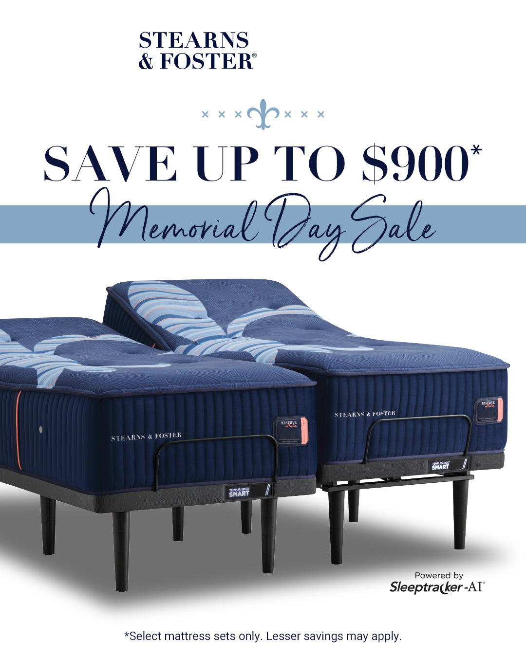 Save On Stearns & Foster Mattresses