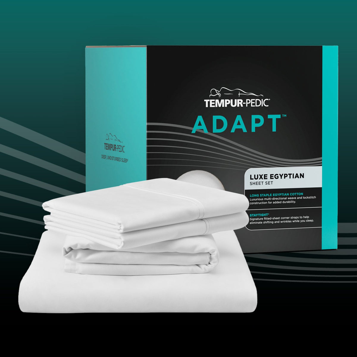 TEMPUR-Adapt® Luxe Egyptian Cotton Sheet Set