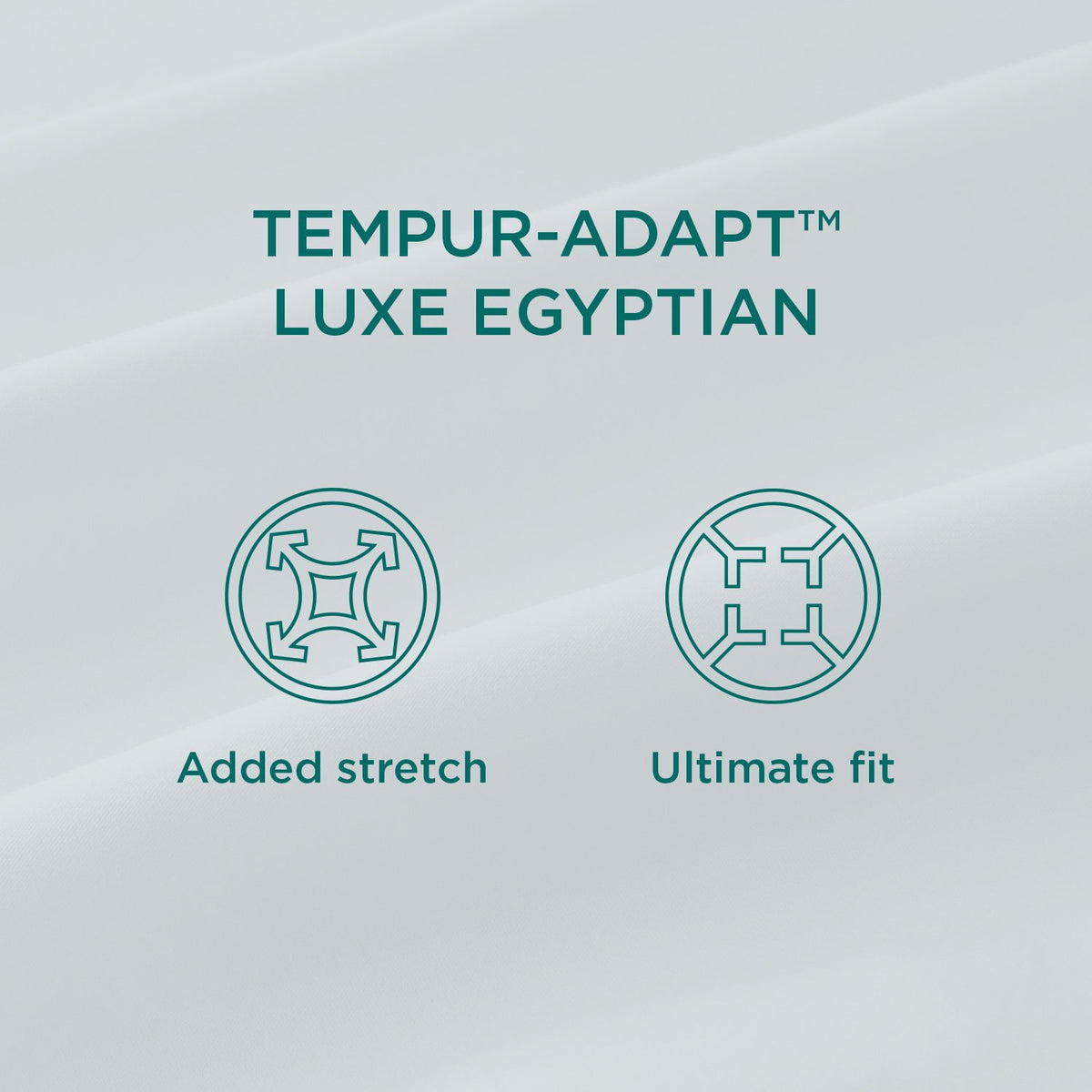TEMPUR-Adapt® Luxe Egyptian Cotton Sheet Set