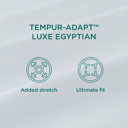 TEMPUR-Adapt® Luxe Egyptian Cotton Sheet Set