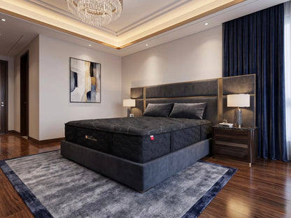 American Star Heritage Medium mattress in a bedroom