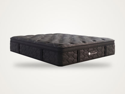 American Star Heritage Pillowtop 16 inch hybrid mattress, angled view