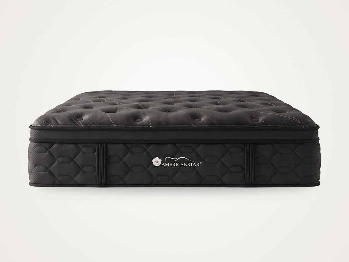 American Star Heritage Pillowtop mattress, front view