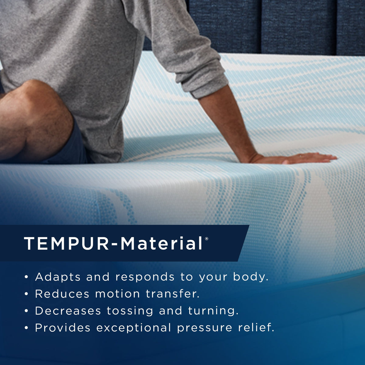 Tempur-Pedic TEMPUR-ActiveBreeze Medium Hybrid Smart Bed