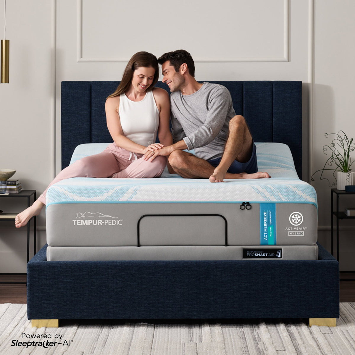 Tempur-Pedic TEMPUR-ActiveBreeze Medium Hybrid Smart Bed